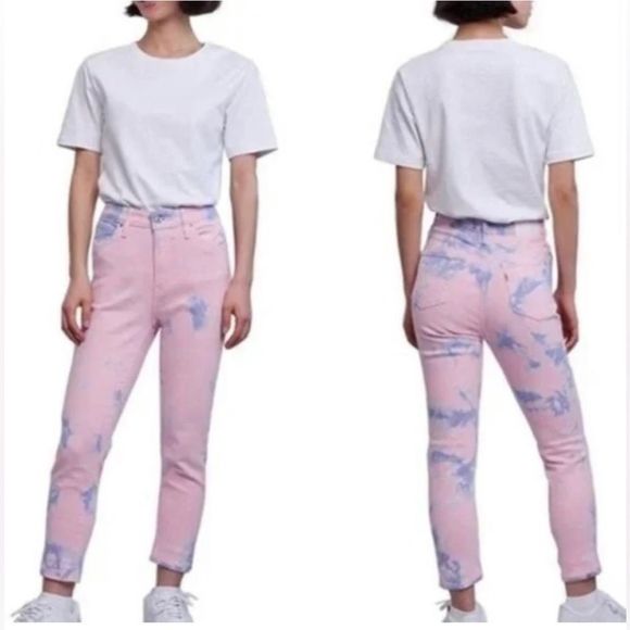 Levi's Denim - Women’s Levi’s 721 high rise skinny ankle pink/purple jeans size 10 NWOT💗💜